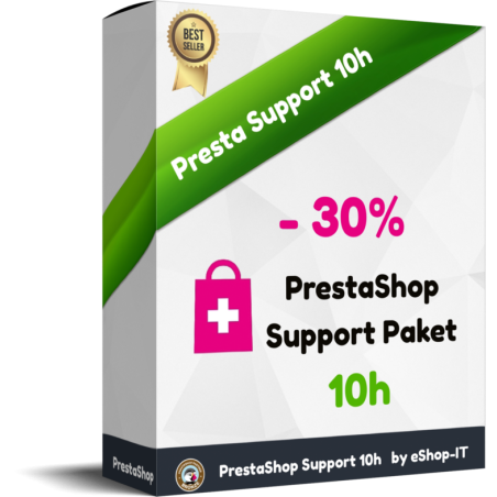 PrestaShop Support-Paket 10h